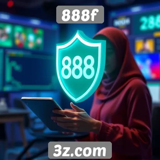 A segurança das transações no 888f é garantida